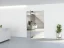 sada otočných závesov AXON GLASS XL do 150 kg (závesy + kryt + magnety), čierna, eloxovaná
