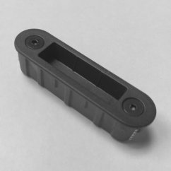 seřiditelný magnetický protiplech AluTop - povrch: Černý