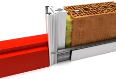 LINUS 13 frézovaná koncovka pravá / ľavá - na otváranie dverí dovnútra