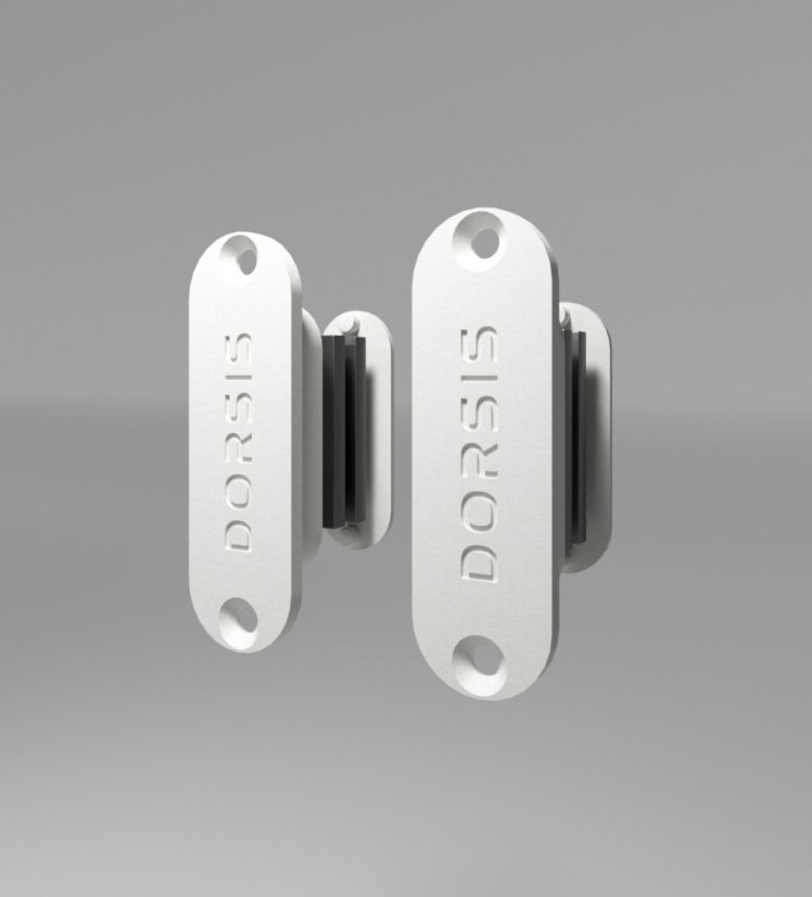 Magnety na dvere Dorsis neo Magnetic - biele