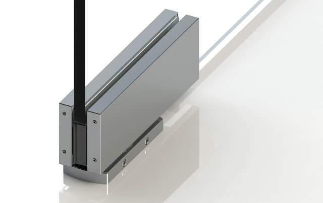 sada pivotových závěsů AXON GLASS - B